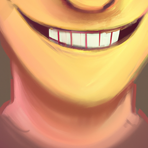 תמונה של אדם מחייך עם שיניים בריאות
